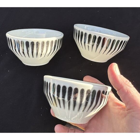 3 JACKSON Custom China Restaurant Ware RADIANT CONDIMENT/ BOWLS VINTAGE -C22 - Picture 4 of 11